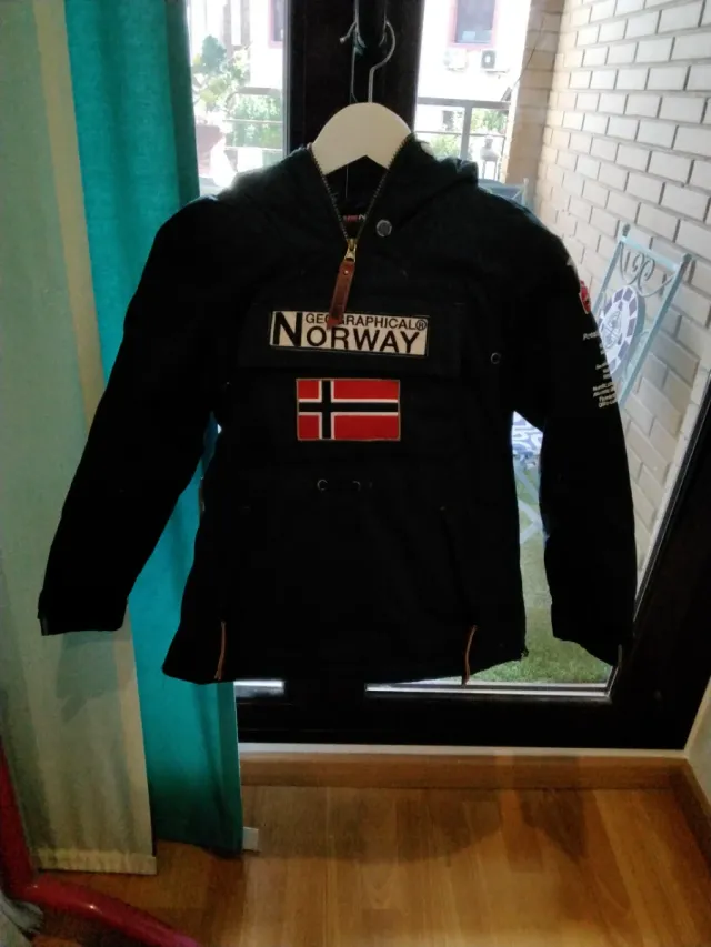 Abrigo Geographical Norway Talla 10 Azul