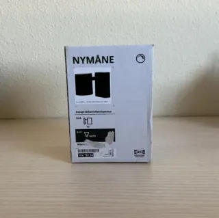 Lámpara de pared negra