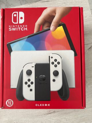 Nintendo Switch OLED bianco