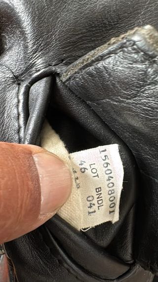 Chaqueta Schott Perfecto Talla 46 USA Negra