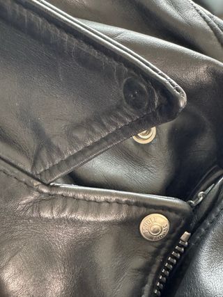 Chaqueta Schott Perfecto Talla 46 USA Negra