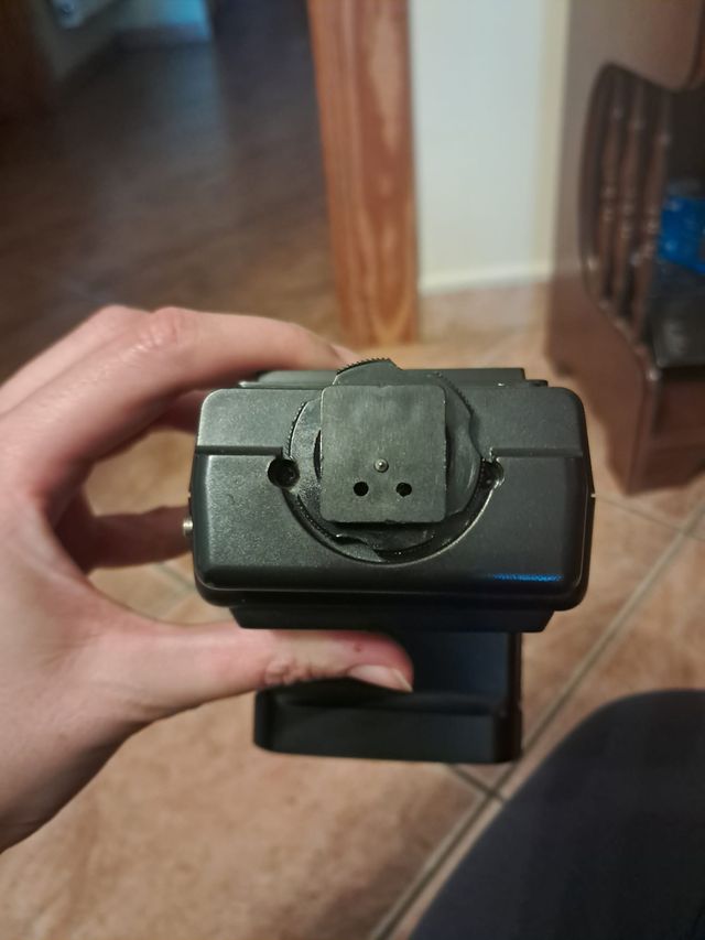 Flash para cámara negro