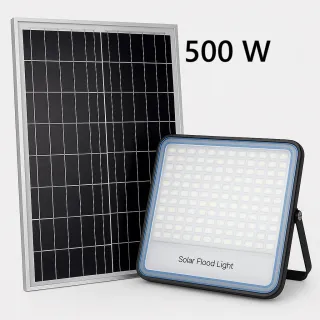 Faro Esterno con Pannello Solare 500W  Telecomando