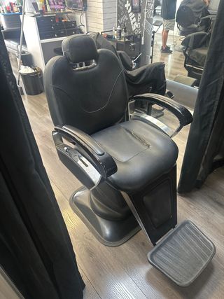 sillón barbería peluquería