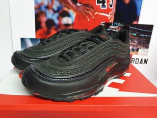 Nike Air Max 97 Talla 43 Negro Rojo