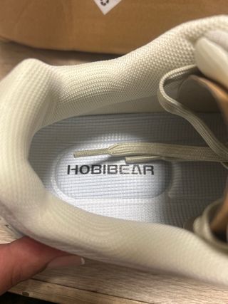 Zapatillas Hobibear beige y grises