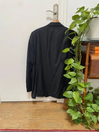 Chaqueta Blazer Austin Reed Talla L Negra