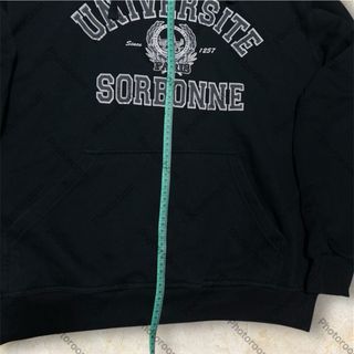 Sudadera Universite Sorbonne Paris Negra