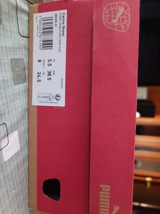Zapatillas Puma Canaria Street Blancas Talla 38.5