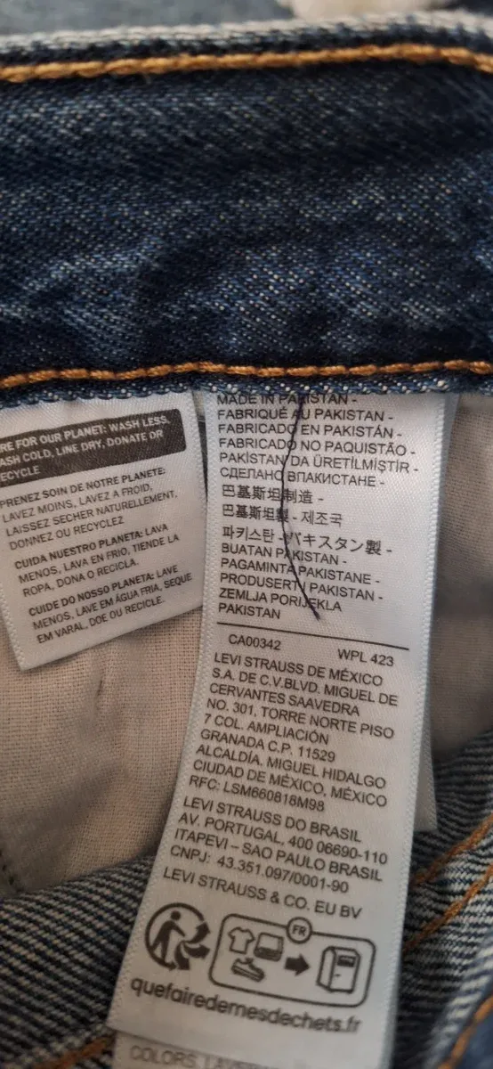 Levi's High Baggy Shorts Talla 29