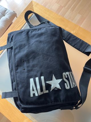 Bolso bandolera Converse All Star negro