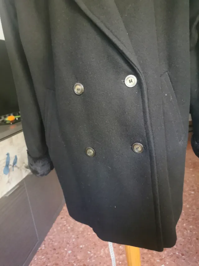 Chaquetón señora 3/4 negro