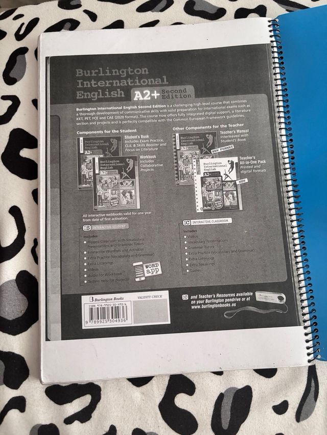 Burlington International English – A2+ Second Edit