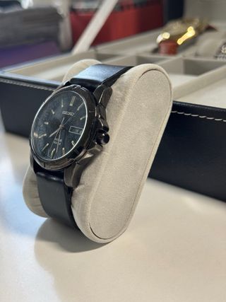 Reloj Seiko Solar Negro