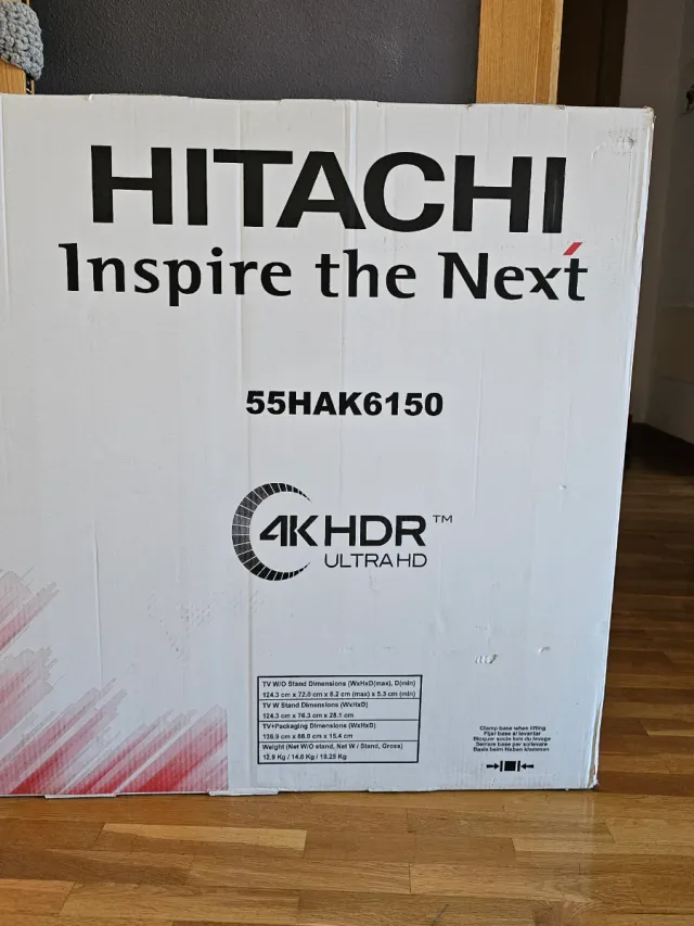 Televisor Hitachi 55 4K HDR