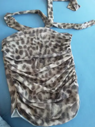 Top Leopardo Halter