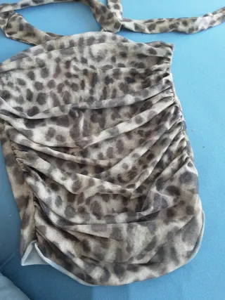 Top Leopardo Halter