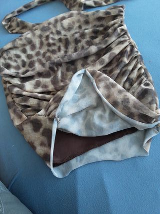 Top Leopardo Halter