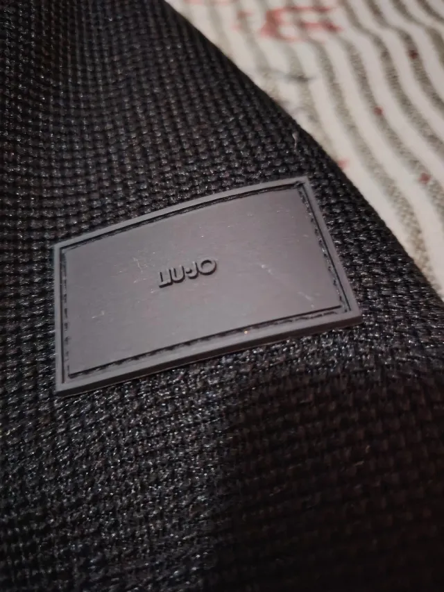 Abrigo  punto tricotado Liu Jo negra