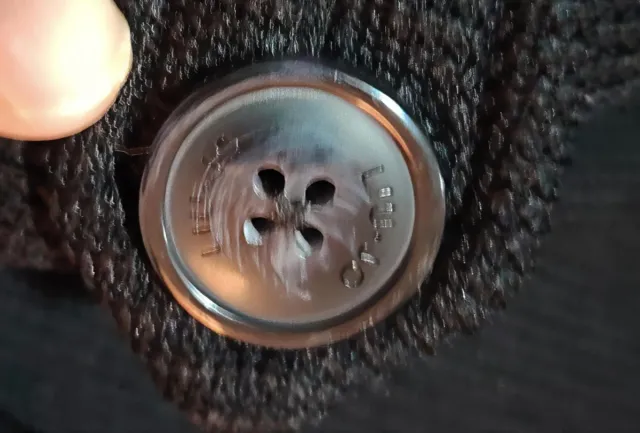 Abrigo  punto tricotado Liu Jo negra