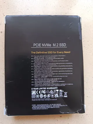 SSD 4TB NVMe 4.0 M.2 1080 PRO