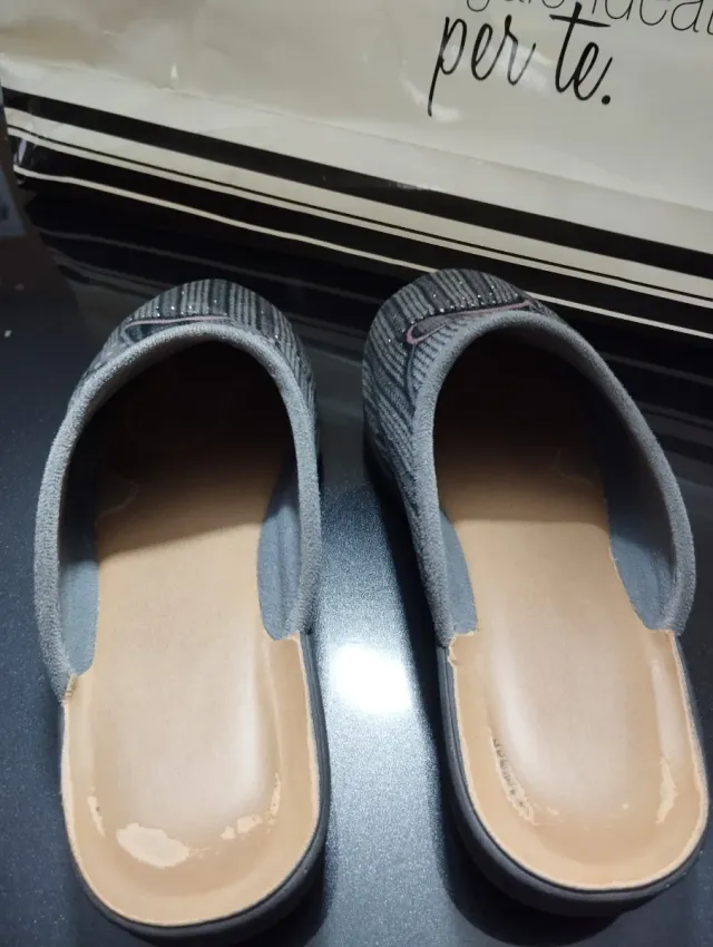 Ciabatte Inblu Donna Tg 36 Grigio Rosa