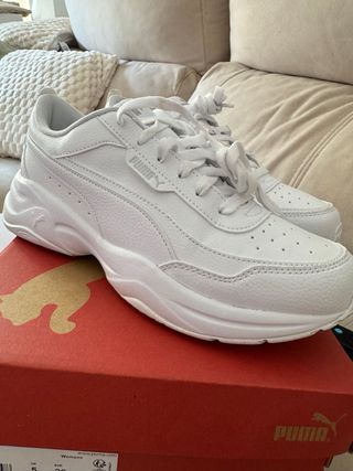 Zapatillas Puma Mujer Blancas