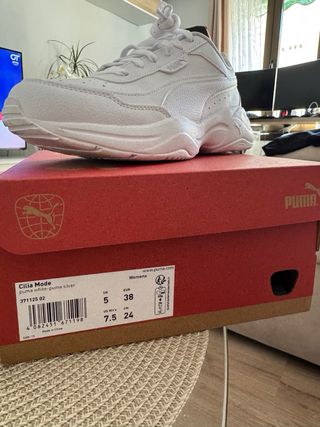 Zapatillas Puma Mujer Blancas
