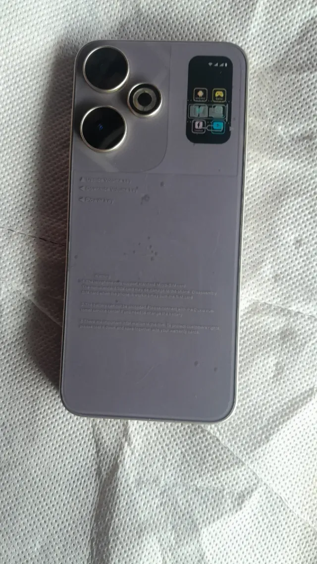 Smartphone Dorado/Plateadoi