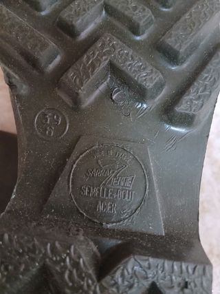Botas de goma SARRAIZIENNE Talla 39 NUEVAS verdes