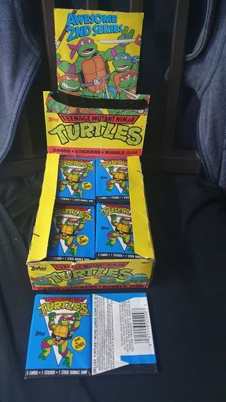 Ninja Turtles TMNT Vintage Trading Cards 1990