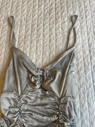 Vestito donna argento