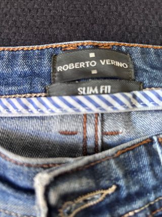 Pantalón vaquero slim fit Roberto Verino mujer