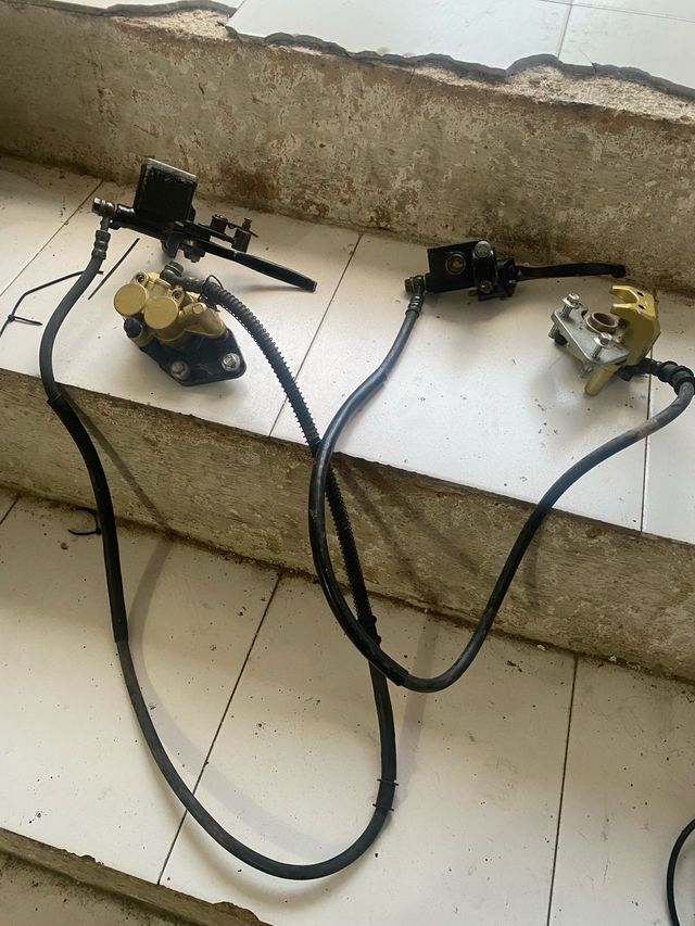 Frenos Pit Bike (Delantero y Trasero)