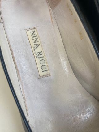 Tacones Nina Ricci Talla 38 Negros