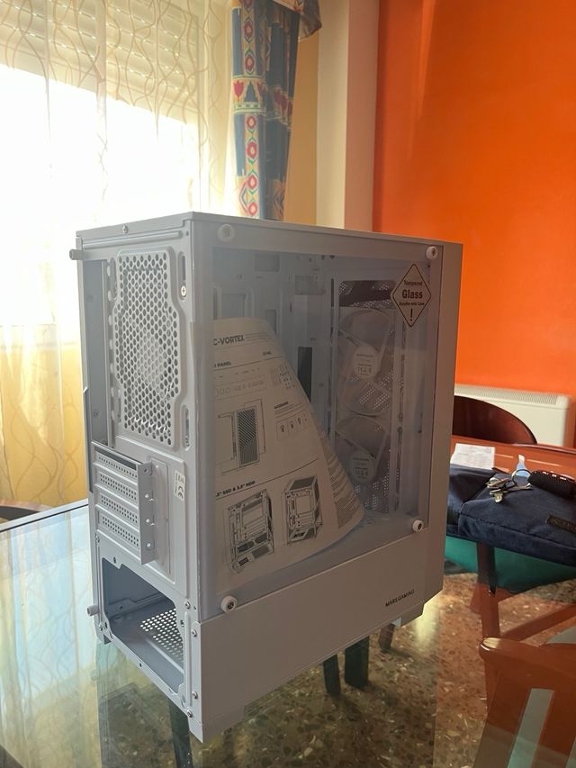 Caja PC Mars Gaming Negra/Gris