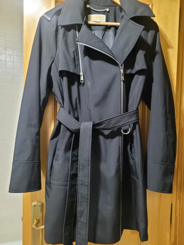 Gabardina Michael Kors Negra