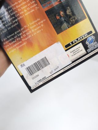 Doom SEGA Saturn Completo Multilingua ITA