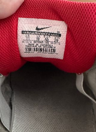 Nike Air Trainer Talla 45