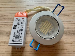 Pack 3 Focos Downlight LED Techo Empotrables