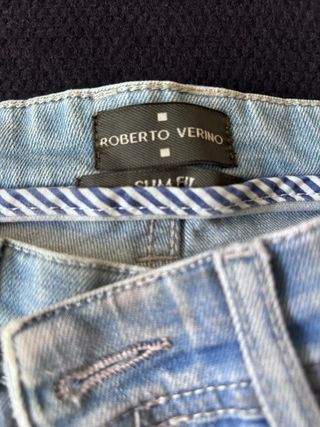 Pantalón vaquero slim fit mujer Roberto Verino