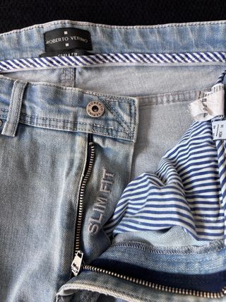 Pantalón vaquero slim fit mujer Roberto Verino