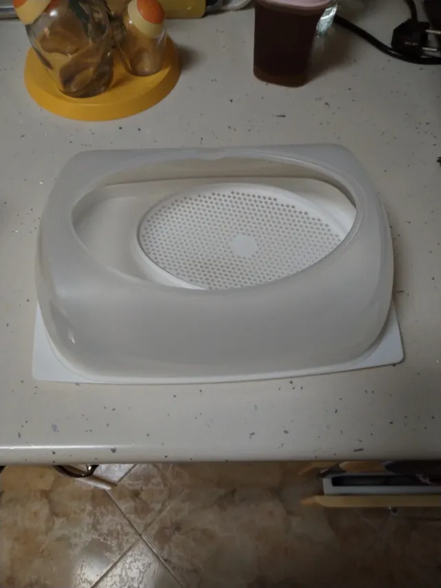 Quesera Tupperware Rectangular Transparente