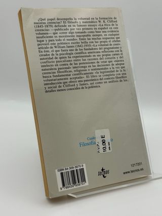 La voluntad de creer – William K. Clifford / Willi