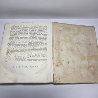 Libro Antico 1772 Prompta Bibliotecha Pergamena
