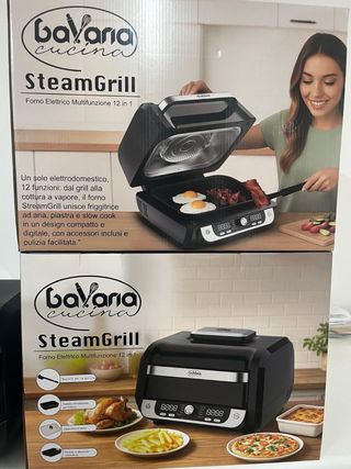 Bavaria Cucina SteamGrill Forno Elettrico 12 in 1