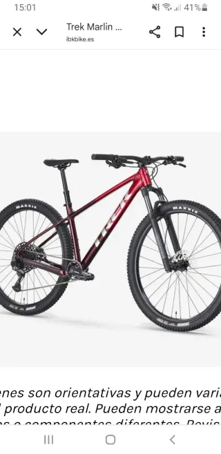 Bicicleta Trek Marlin 7