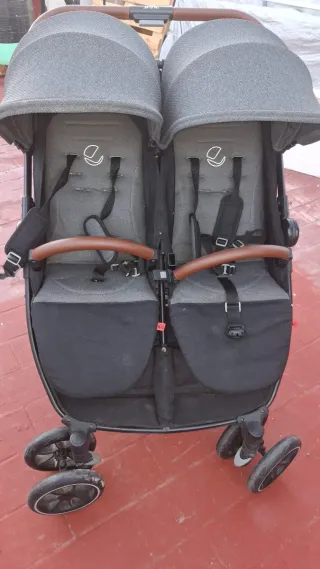 Silla de paseo gemelar Jane Twinlink