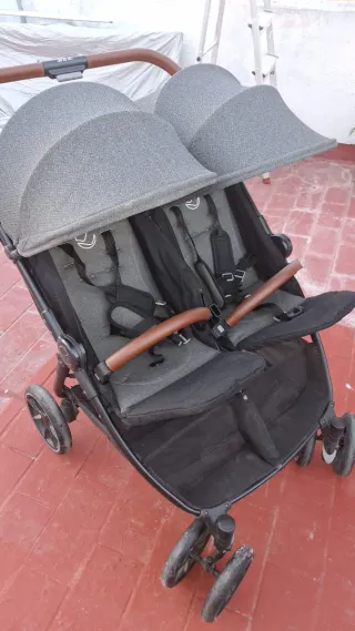 Silla de paseo gemelar Jane Twinlink