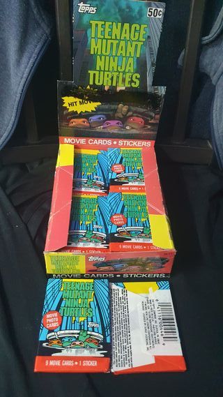 Ninja Turtles Topps Vintage trading Cards 1990